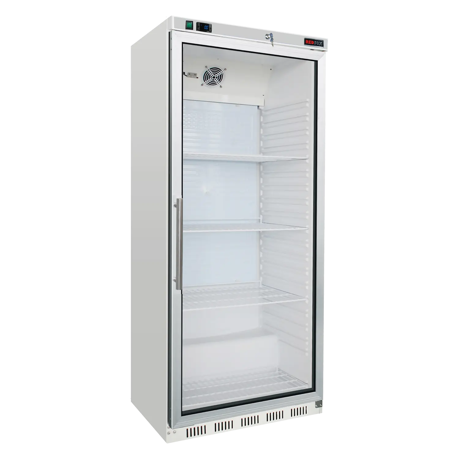 Skříň chladicí 570 l, prosklené dveře, bílá | REDFOX - DR 600 G
